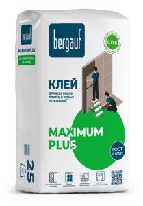 Bergauf Keramik Maximum 25 кг клей для всех видов плитки и сложных оснований