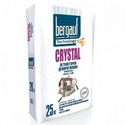 Декоративная штукатурка Bergauf CRYSTAL камешковая 1-1,5 мм